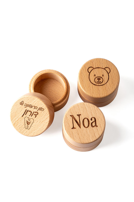 קופסת עץ אישית למזכרות