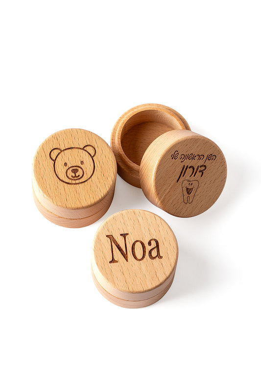 קופסת עץ אישית למזכרות